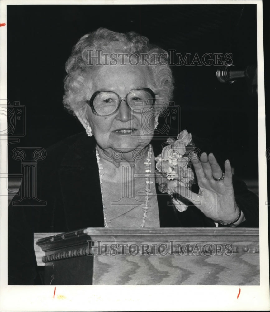 1980 Press Photo Diana Rees Evans - Historic Images