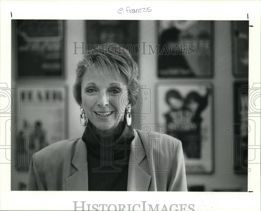 1990 Press Photo Actress Elizabeth Franz,- Historic Images