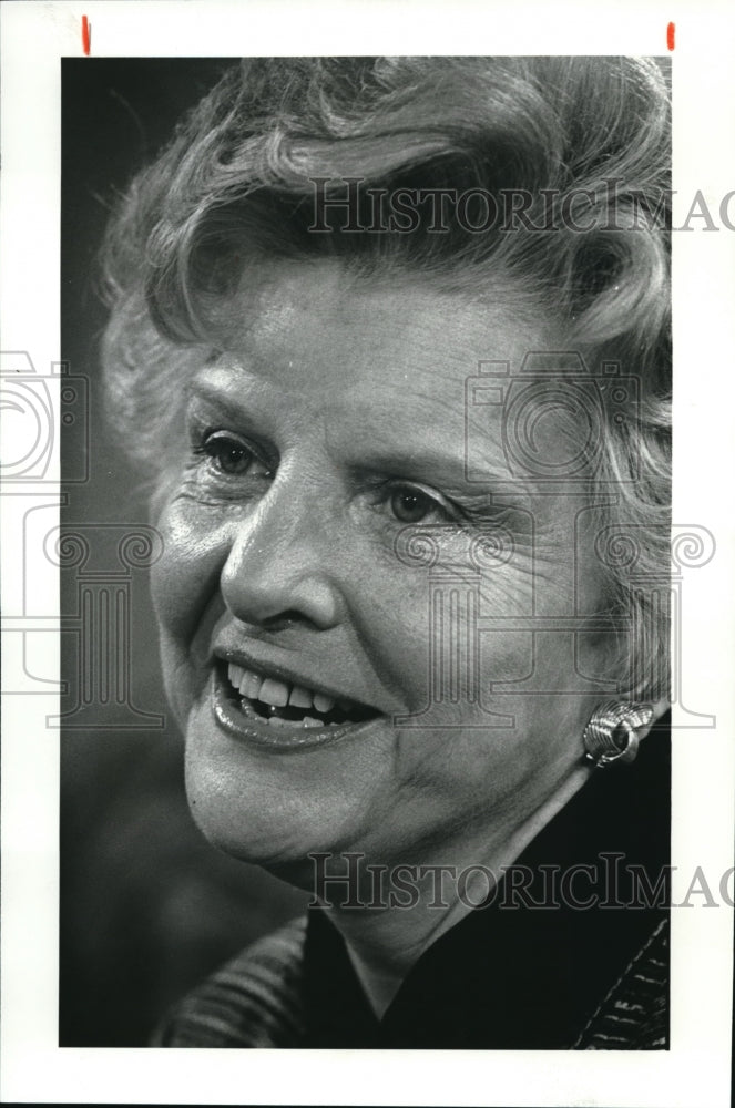 1981 Press Photo Betty Ford Former First Lady- Historic Images