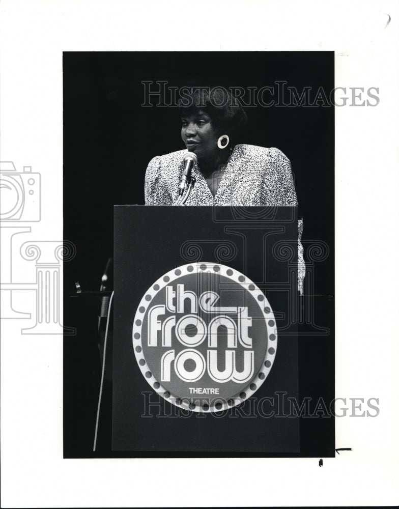 1991 Press Photo Executive director, Margaret Ford-Taylor  of Karamu Theatre - Historic Images