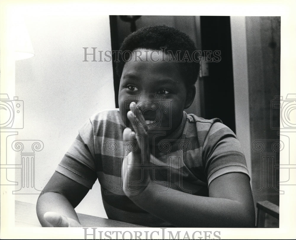 1979 Press Photo Richard For, child actor 
- Historic Images