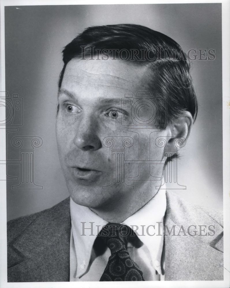 1975 Press Photo Tennis player Jack Herrick - Historic Images