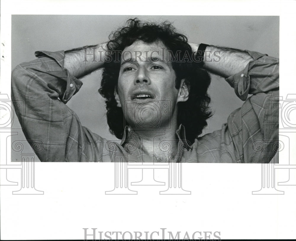 1986 Press Photo Director of the play The Showoff Richard Hamburger- Historic Images