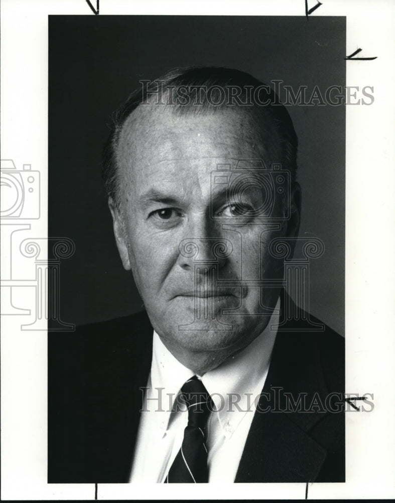 1989 Press Photo Mayoral Candidate James T. Hickey- Historic Images