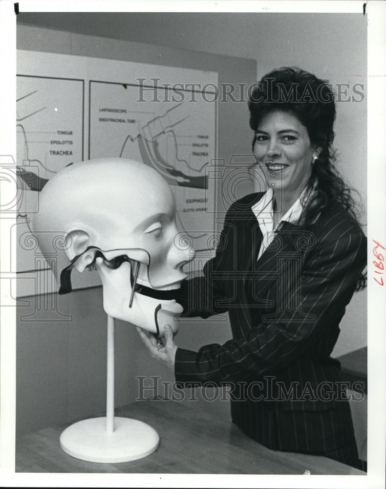 1990 Press Photo Hume designs by Libby Hume- Historic Images