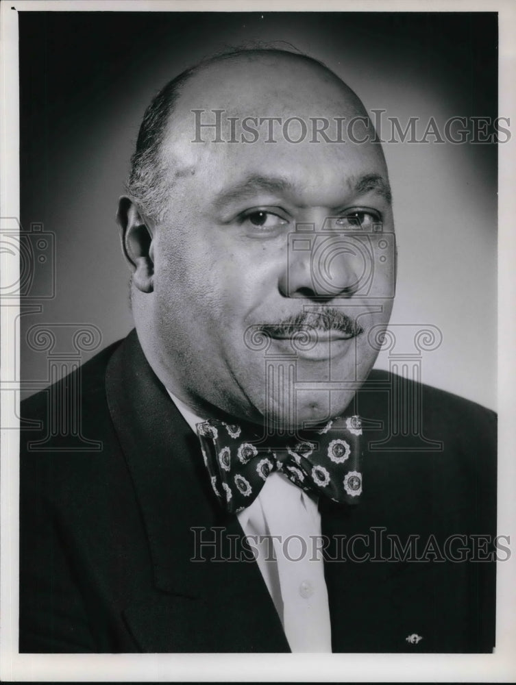 1960 Press Photo James Johnson, organizer of Cory Church Forum- Historic Images