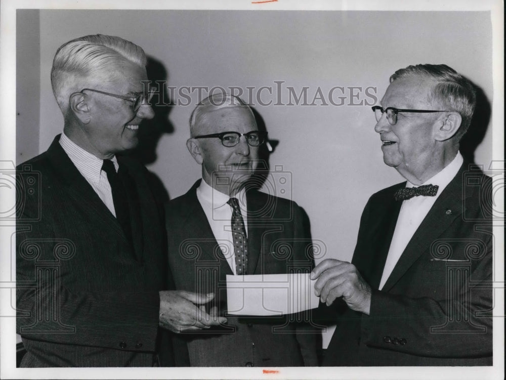 1965 Press Photo J. Kimball Johnson, R.C. Carpenter &amp; George. M. Milner - Historic Images