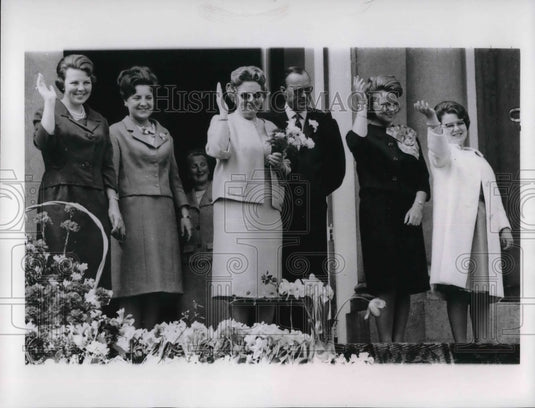 1965 Press Photo Princess Irene married the pretender to the Spanish throne- Historic Images