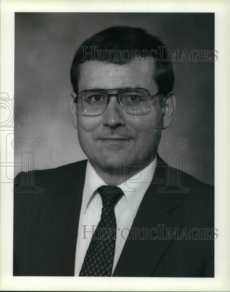  Press Photo William Brainard, special asst to Center Dir., NASA Lewis Center- Historic Images