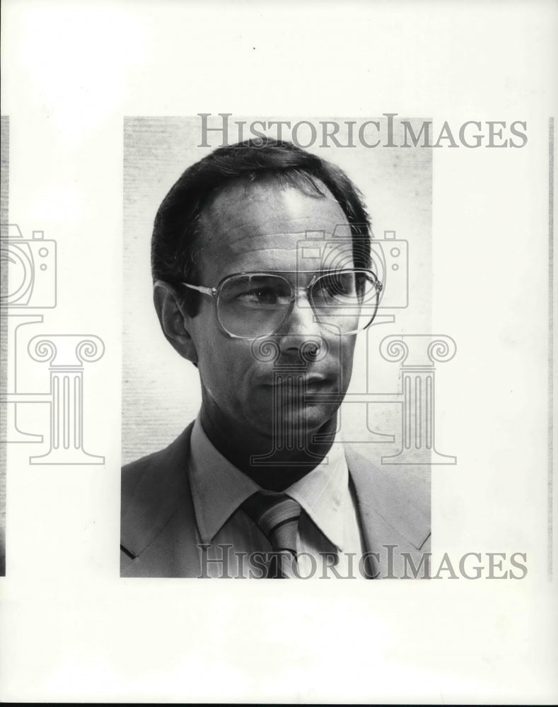 1986 Press Photo Robert S. Friedrick, FBI agent on Presser Case- Historic Images