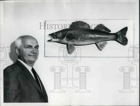 1966 Press Photo Director John W. Booth- Historic Images