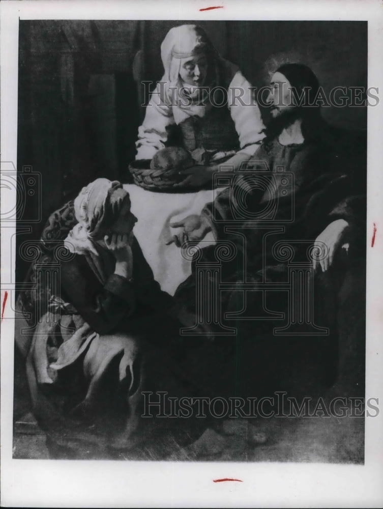 1966 Press Photo Faces of Jesus Christ, Father of Stories Winner of Hearts - Historic Images