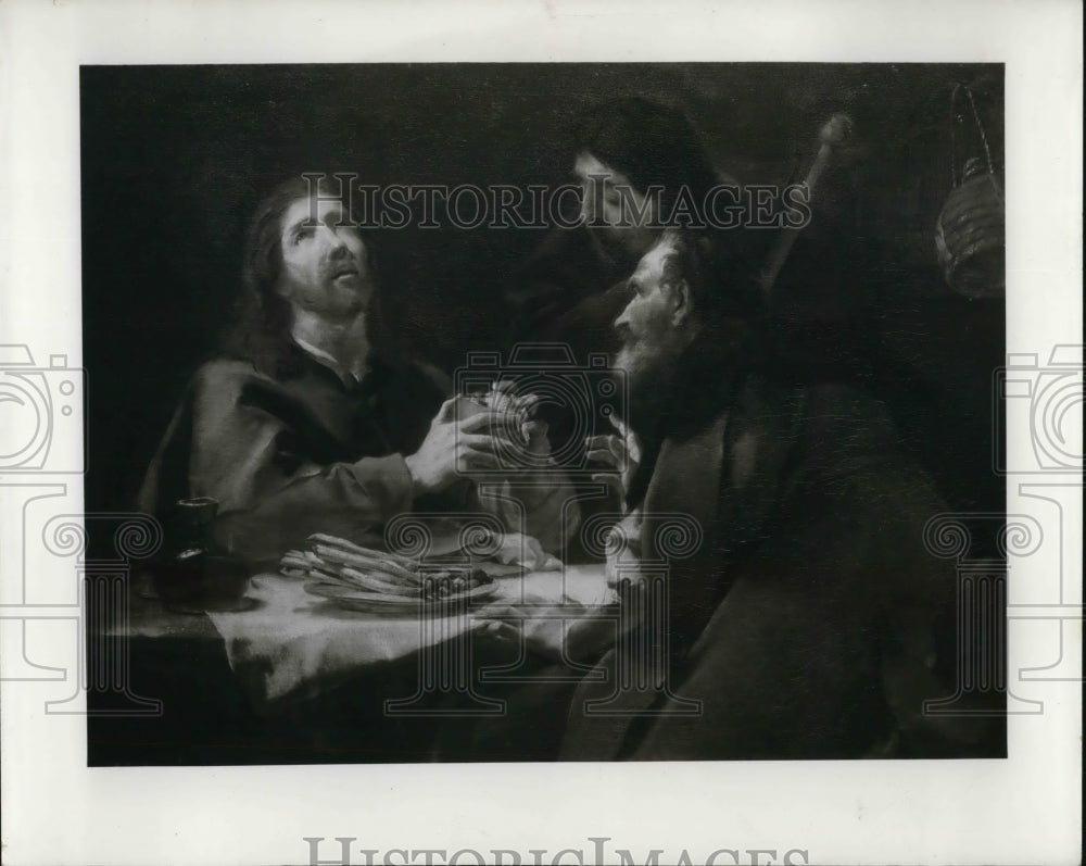 1963 Press Photo The Supper at Emmaus by Giovanni Battista Piazzetta- Historic Images