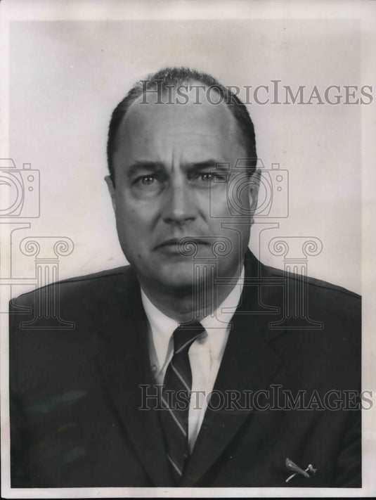 1961 Press Photo William H. Ficken arrested for forging a client's checks- Historic Images