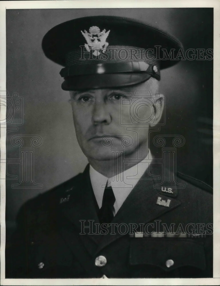 1937 Press Photo Col. John Kingman nomination to be Engineering assistant chief- Historic Images