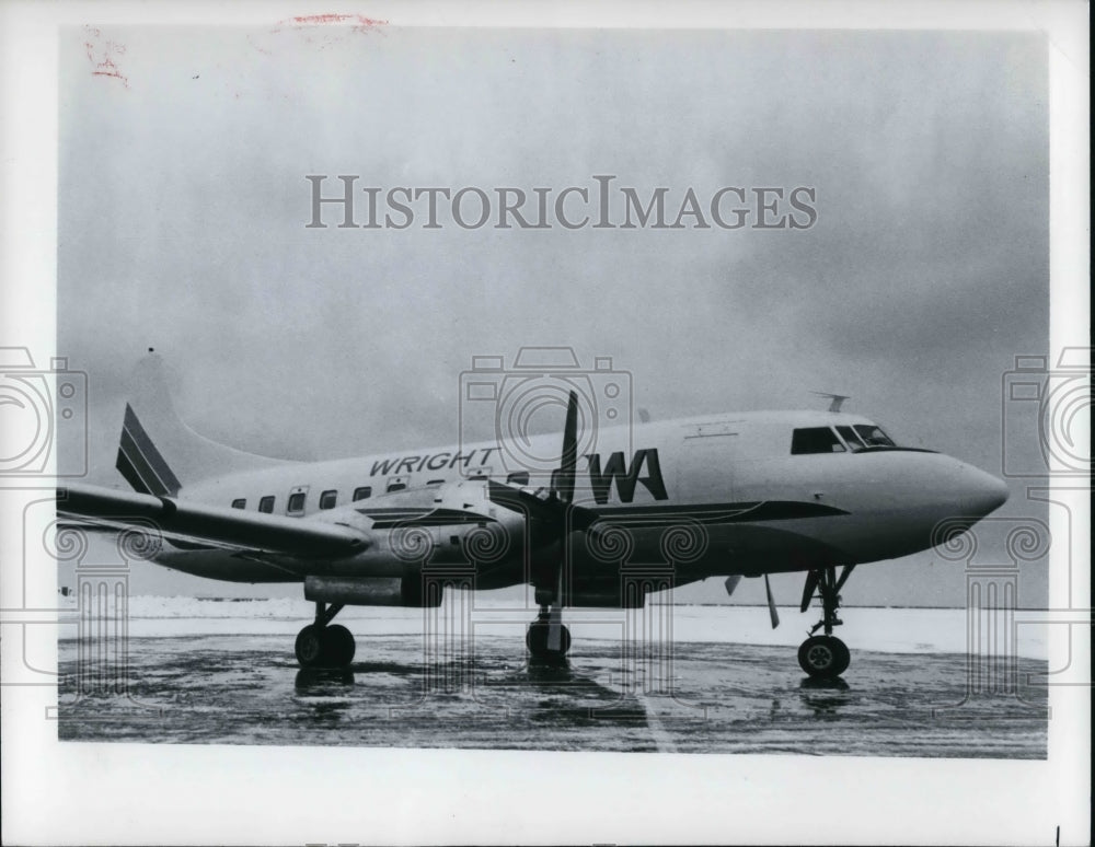 1983 Press Photo Wright Airlines - Historic Images