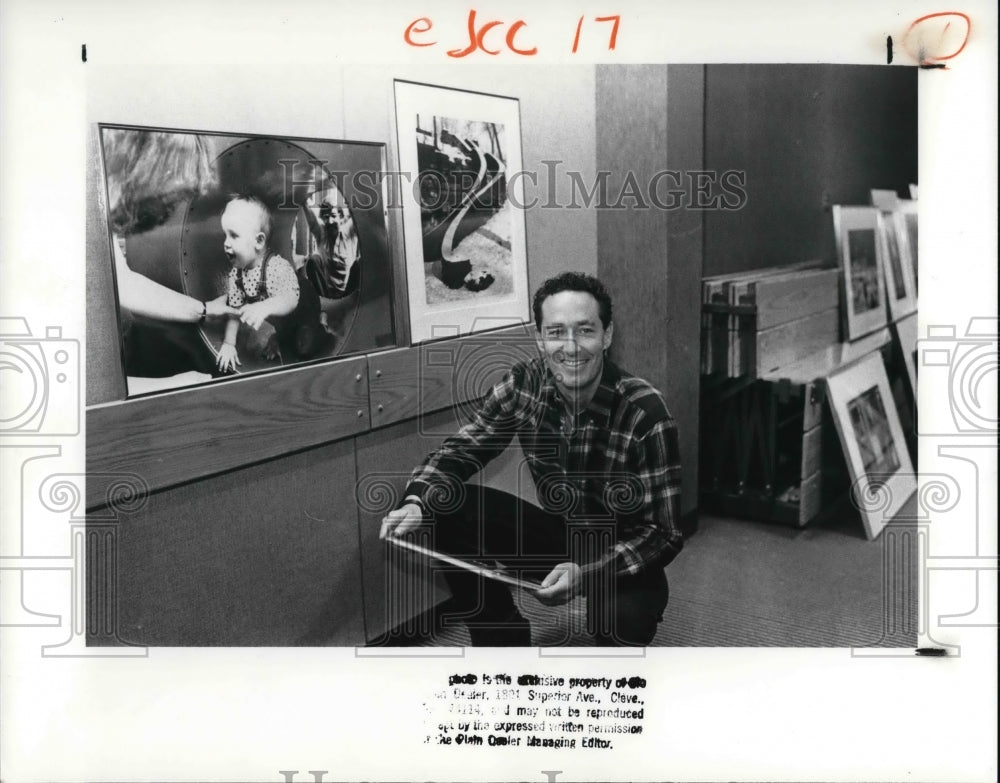 1989 Press Photo Robt. Glenn Ketchum, National Parks Photographer- Historic Images