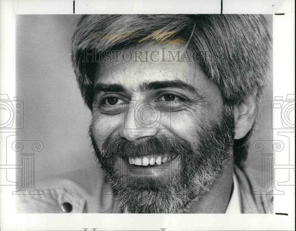 1987 Press Photo Gyula Gazdag, Hungarian Film Director- Historic Images