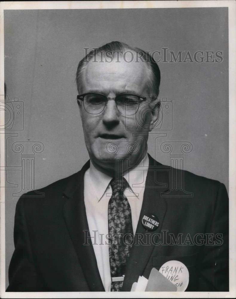 1970 Press Photo Frank W. King - cva24481