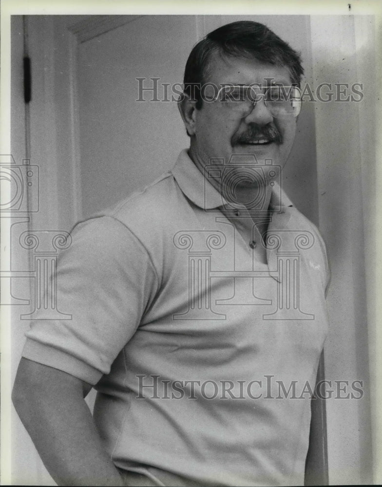 1987 Press Photo Alex Karras defensive star of the Dtroit Lions- Historic Images