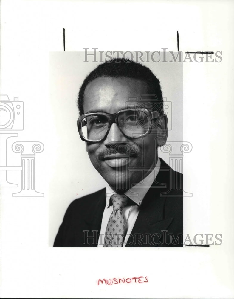 1987 Press Photo Attorney John Kellogg - Historic Images