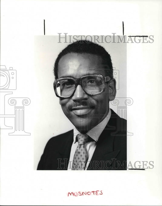 1987 Press Photo Attorney John Kellogg - Historic Images
