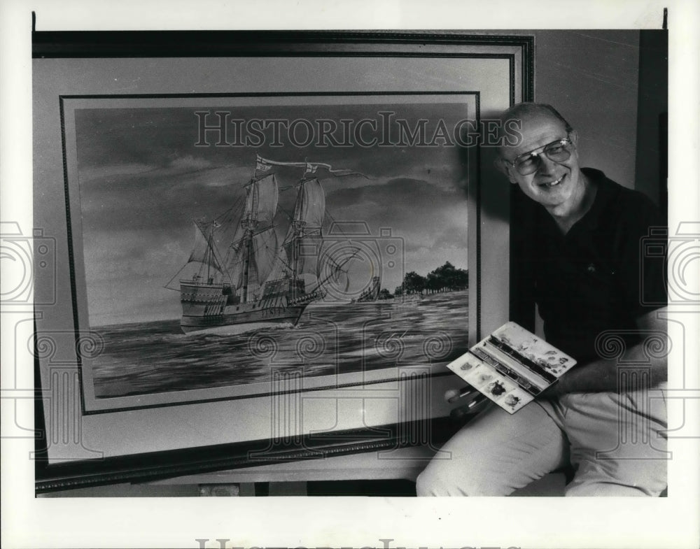 1985 Press Photo Jack Loney- Historic Images