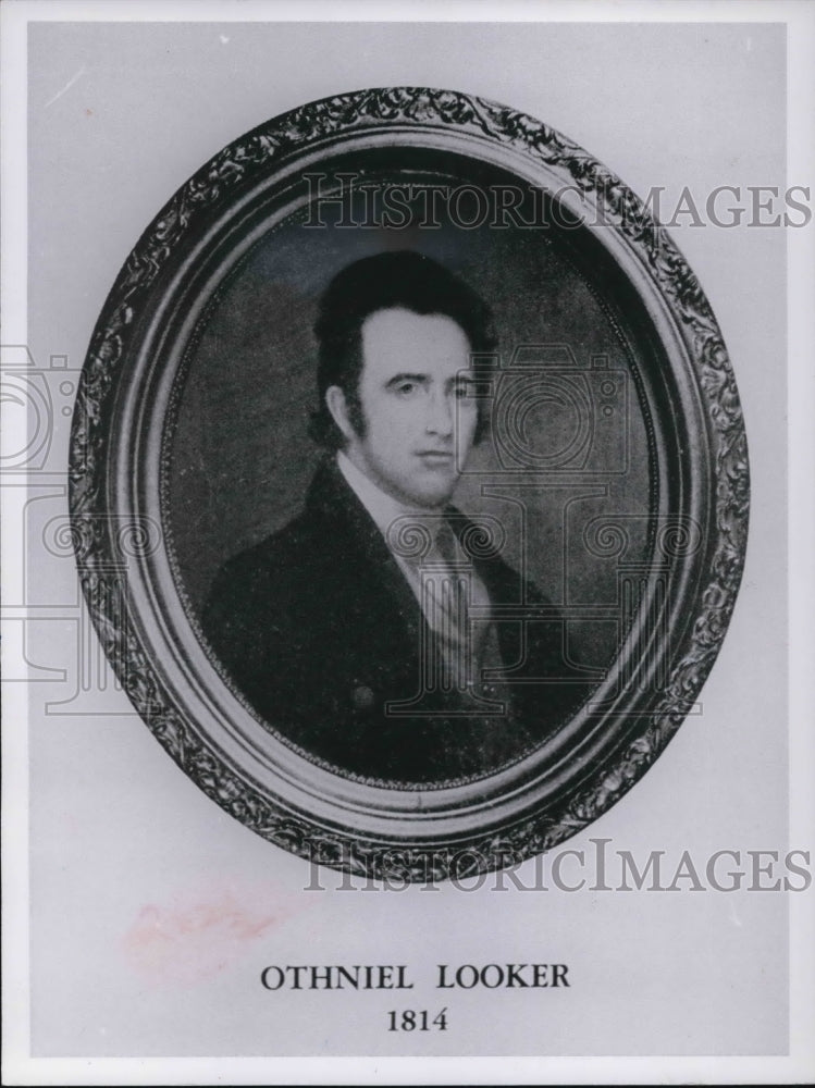 1961 Press Photo Ohio's 1814 Governor Othniel Looker - cva27321