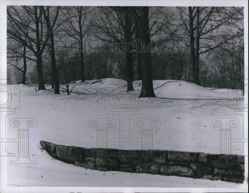 1960 Press Photo The Fort Donelson parapets - cva27595- Historic Images