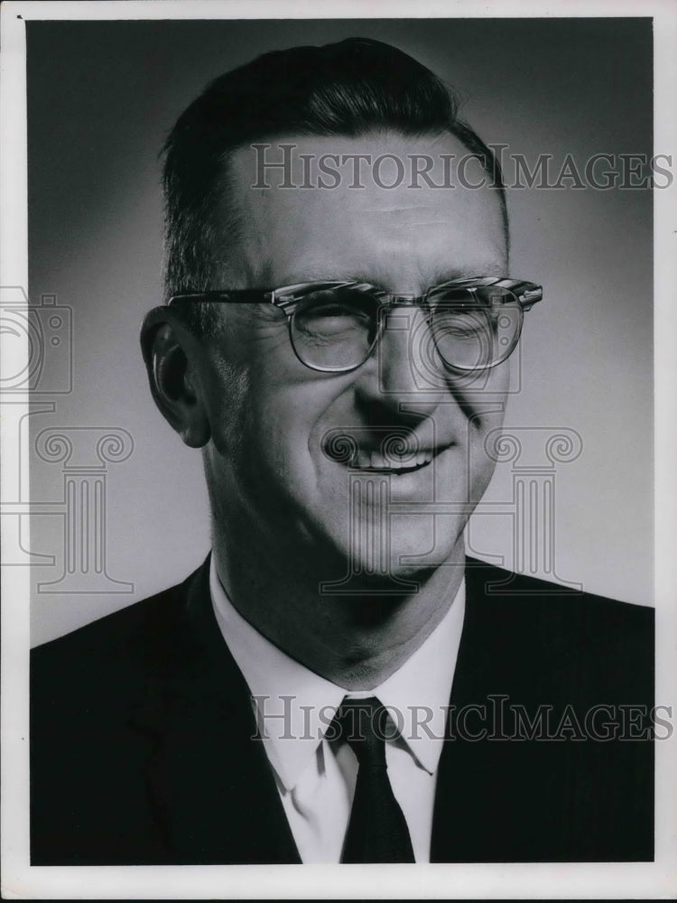 1962 Press Photo Cleveland Mayoral candidate, Ralph S. Locher- Historic Images