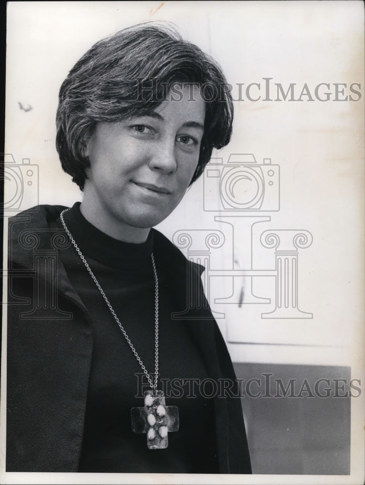 1972 Press Photo Sister Elizabeth McAlister Kaufman- Historic Images