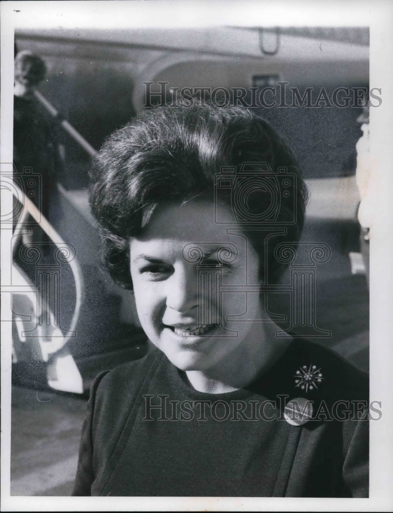 1968 Press Photo Mrs. Edmund S. Muskie - Historic Images