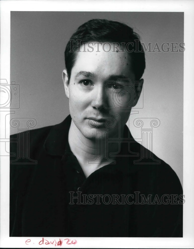 1992 Press Photo Cleveland Film maker, David Manocchio- Historic Images