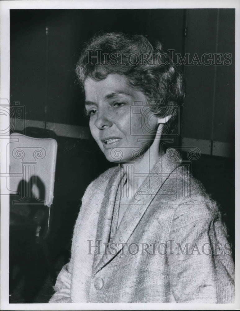 1968 Press Photo Mrs. george McGovern- Historic Images