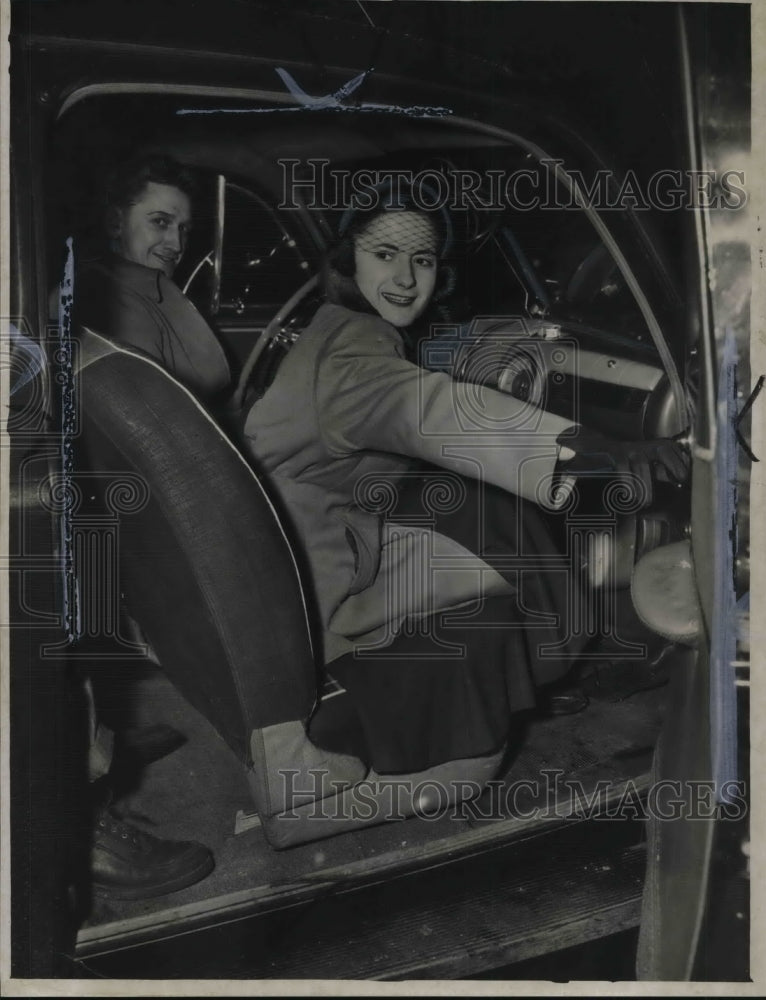 1949 Press Photo Robert Janiak and Doris Millavec- Historic Images