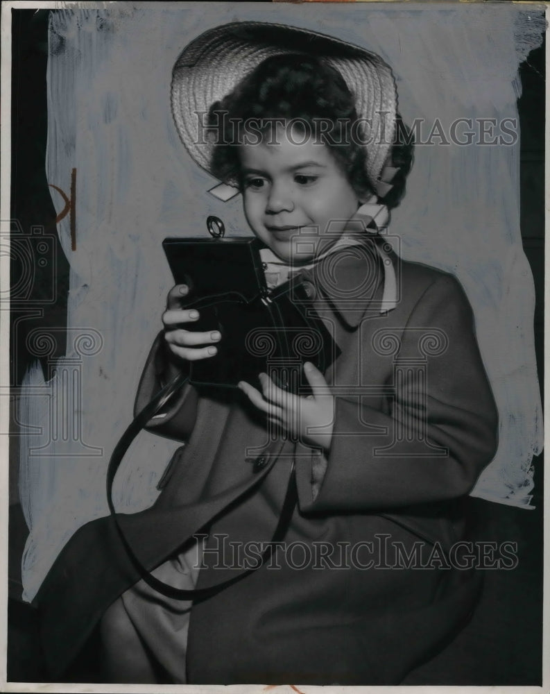 1940 Press Photo Three year old Cheryl Keller- Historic Images