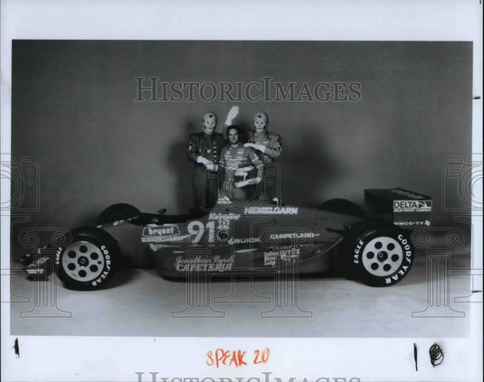 1992 Press Photo The Indianapolis Care race with Stan Fox- Historic Images