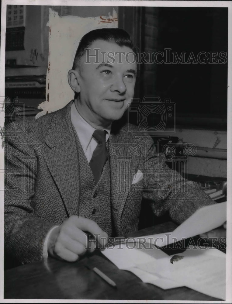 1953 Press Photo N.C. Bill King - Historic Images