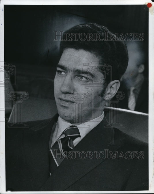 1971 Press Photo Ralph J. Perk Jr., son of Mayor Ralph Perk - Historic Images