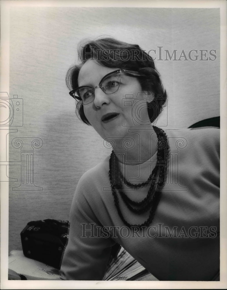 1963 Press Photo Jessica Milford of Cleveland- Historic Images