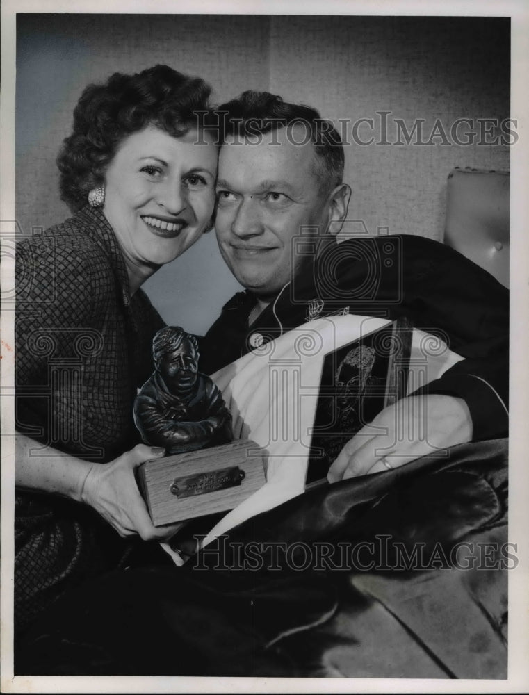 1969 Press Photo Ray and Emma Matjasic, PD photographer- Historic Images