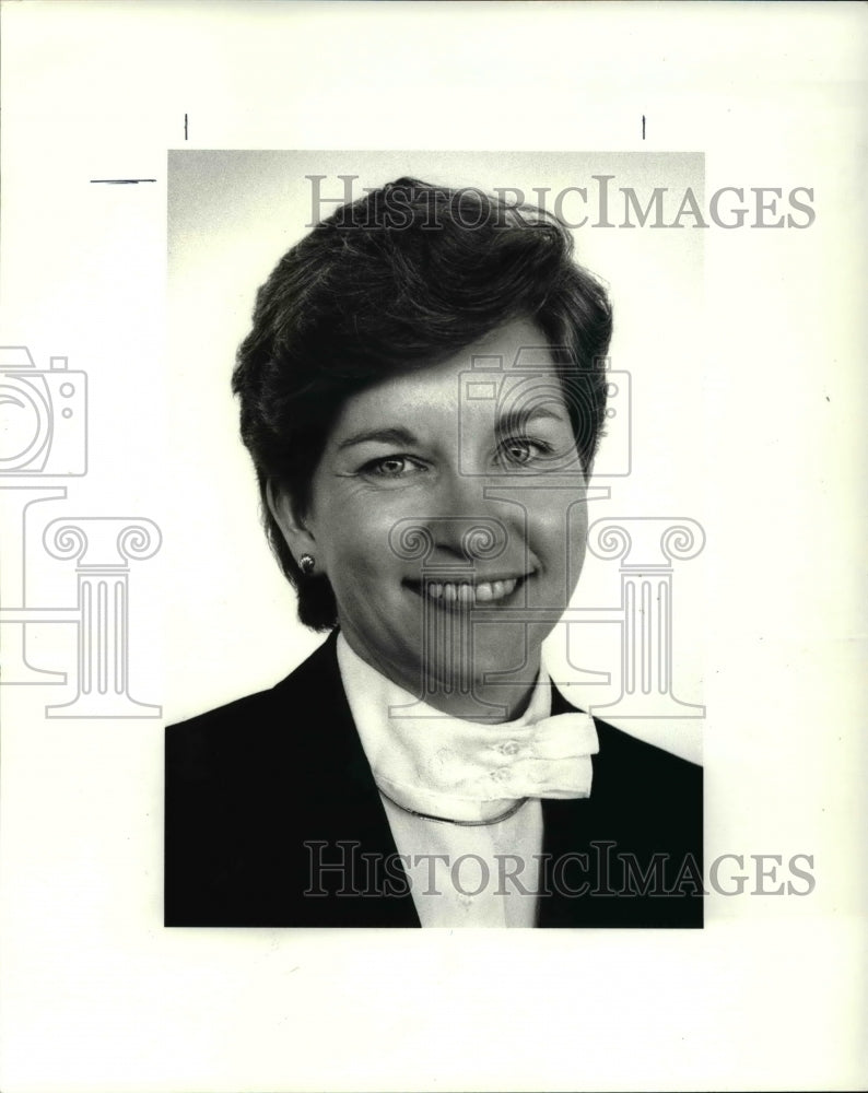 1986 Press Photo Vicki Pegg, candidate for Lt Governor of Ohio - Historic Images