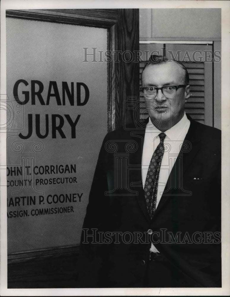 1968 Press Photo James J McGetrick - Historic Images