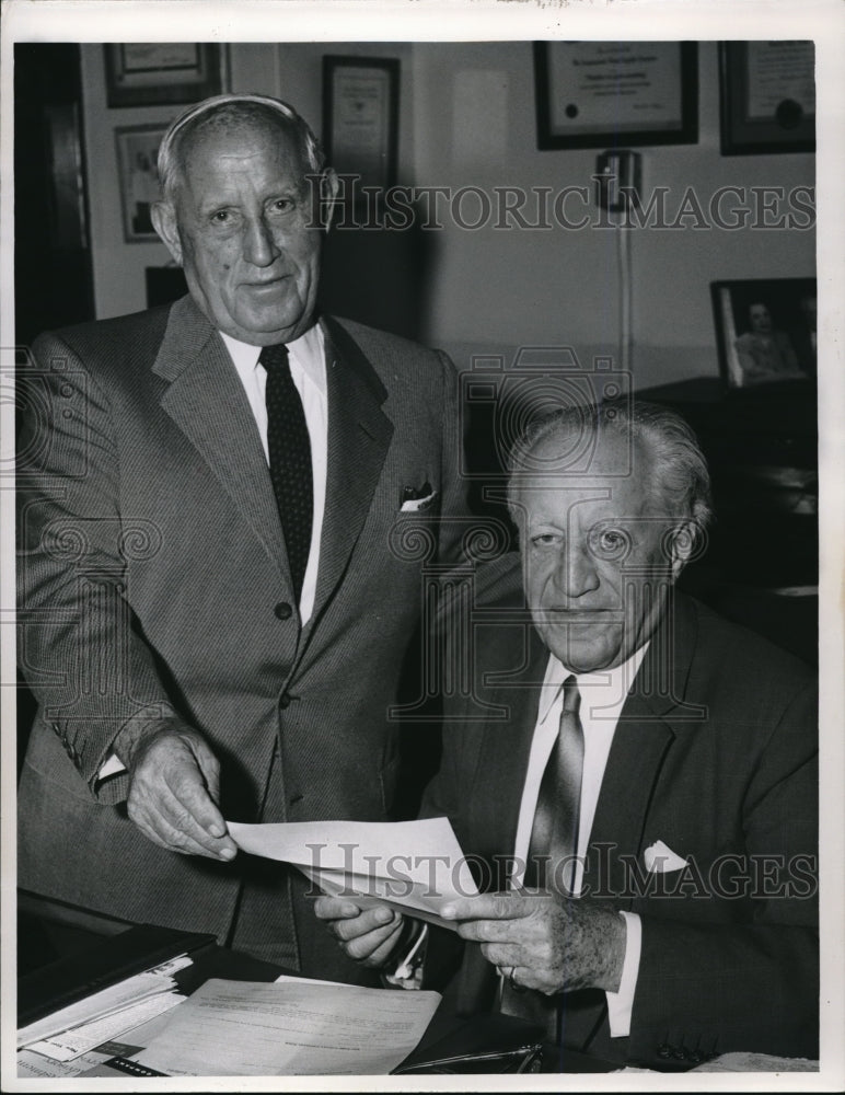 1959 Press Photo Joe and Sam Miller- Historic Images