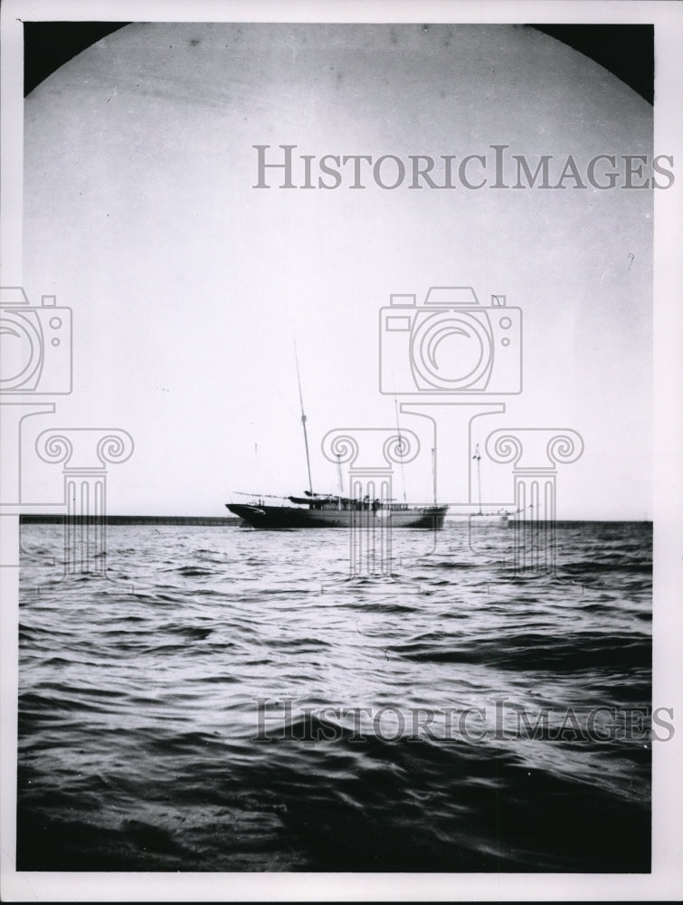 1968 Press Photo Mark Hanna&#39;s yacht &#39;Comanchi&quot;- Historic Images