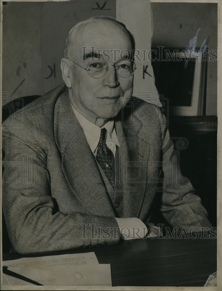 1952 Press Photo William Minshall, Cleveland Attorney- Historic Images