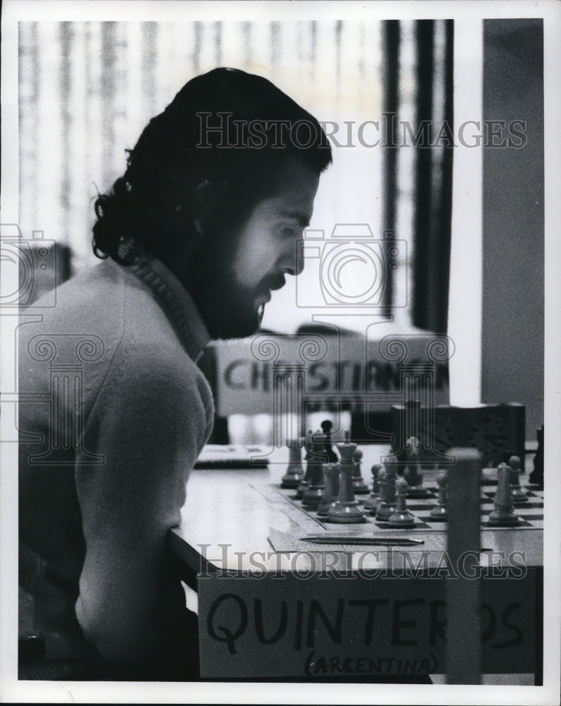 1975 Press Photo Miguel Quinteros- Historic Images