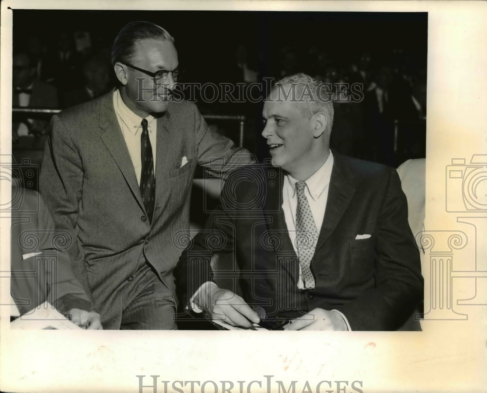 1958 Press Photo Rep. William E. Minshall- Historic Images