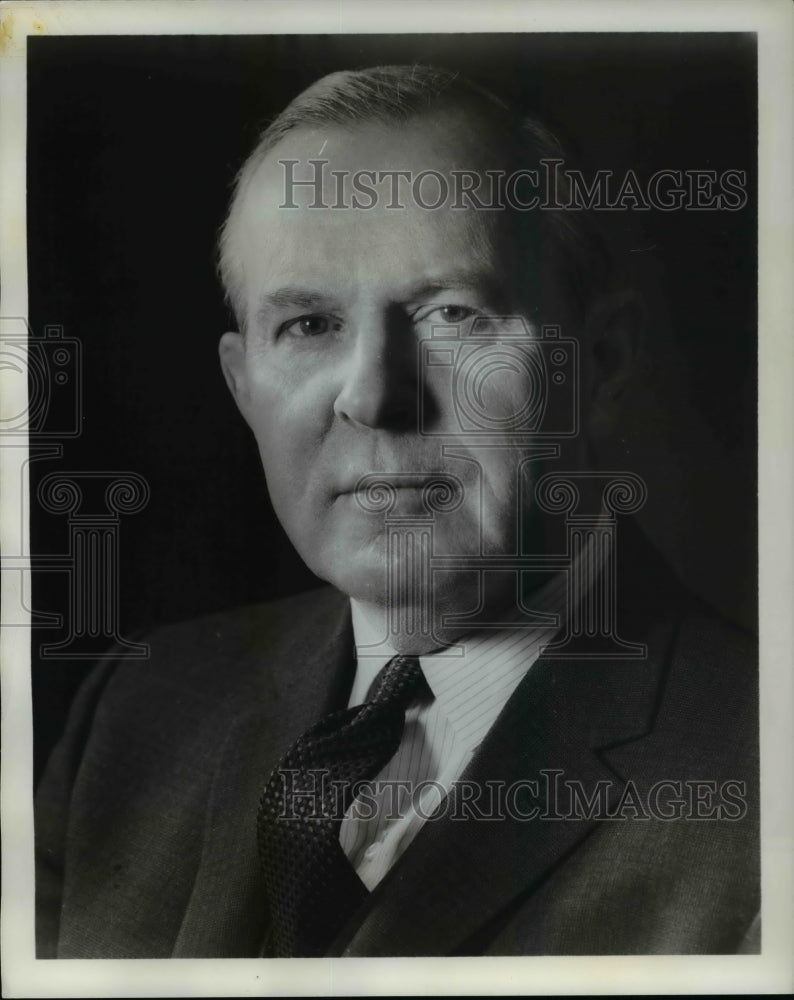 1965 Press Photo Canadian Prime Minister Lester Bowles Pearson at Award dinner- Historic Images