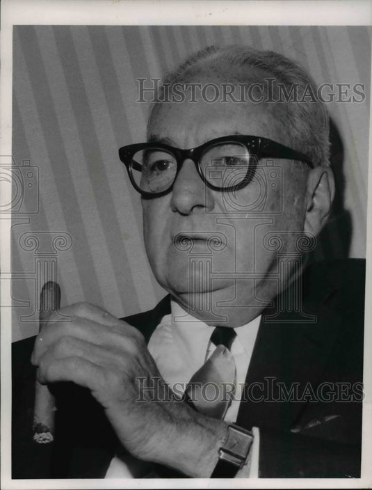 1966 Press Photo Elmo Roper, Pioneer Political Pollster - cva40115- Historic Images